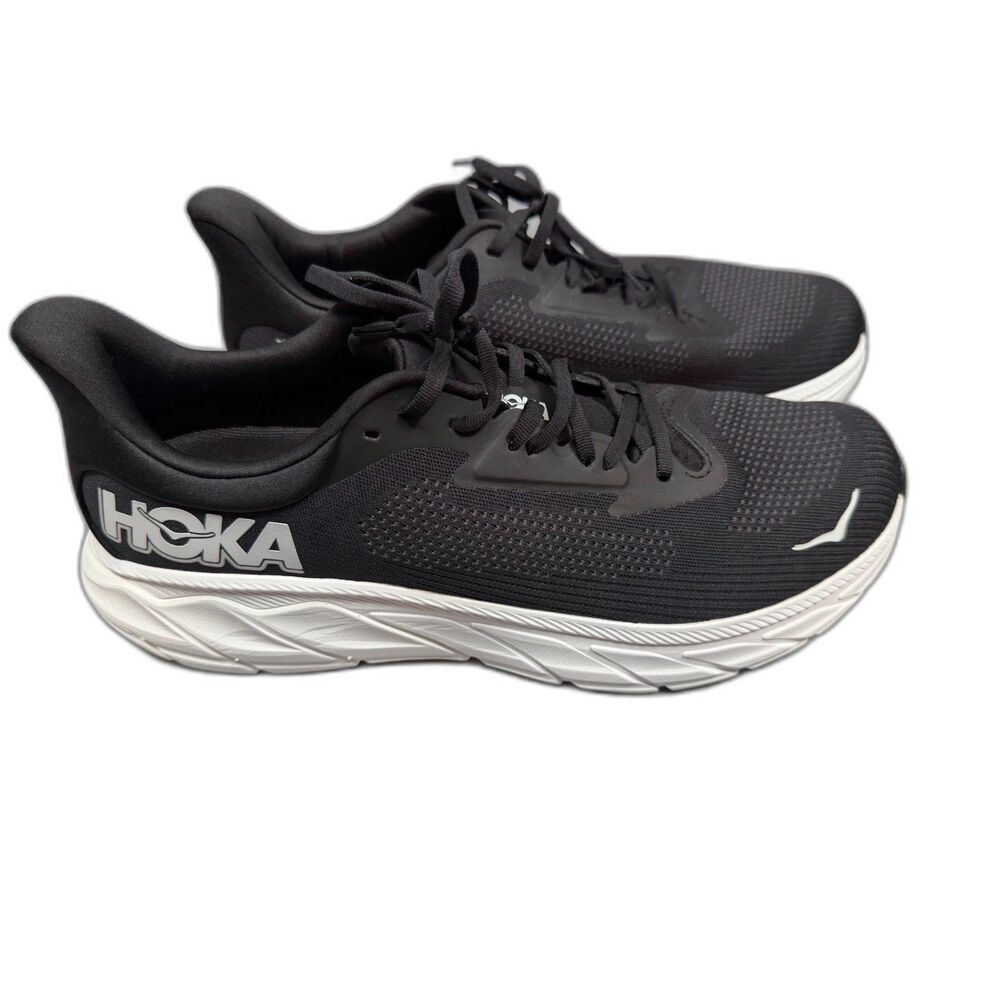 Hoka Arahi 7 Men's 14 Black White Running Shoes NWOB Stability